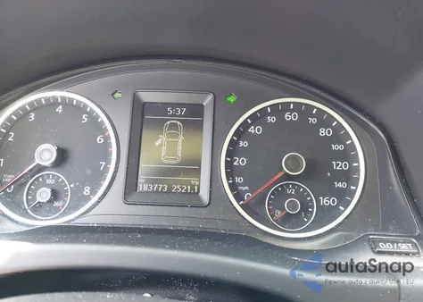 2013 Volkswagen Tiguan S/Se/Sel из США, поврежденный, VIN WVGBV3AX0DW596846